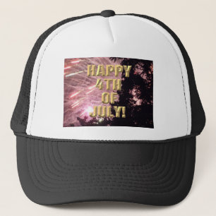 Fireworks 17 4:e juli-truckerkepsen keps