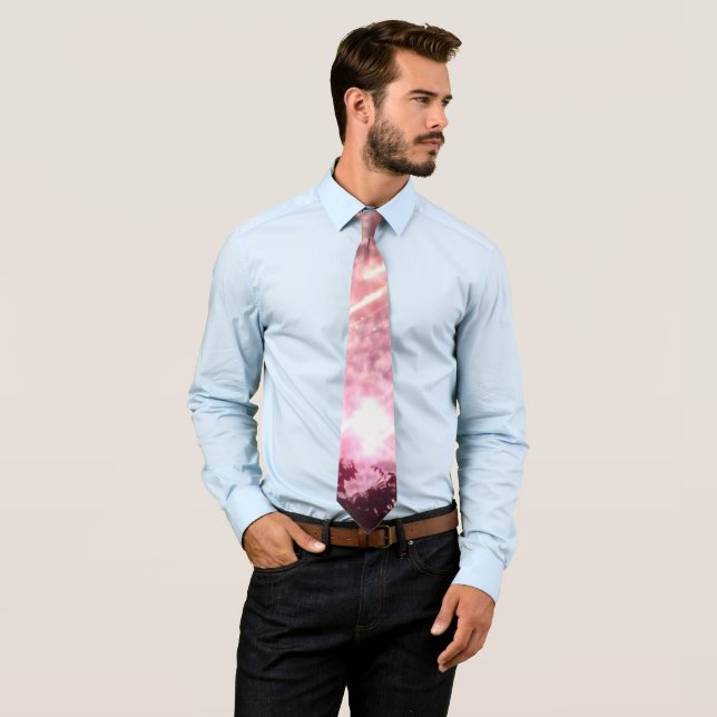 Fireworks 17 manar necktie slips (In Situ)