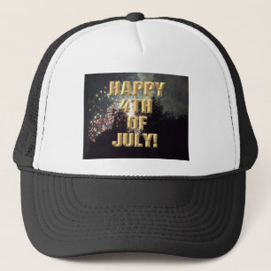 Fireworks 18 4:e juli-truckerkepsen keps