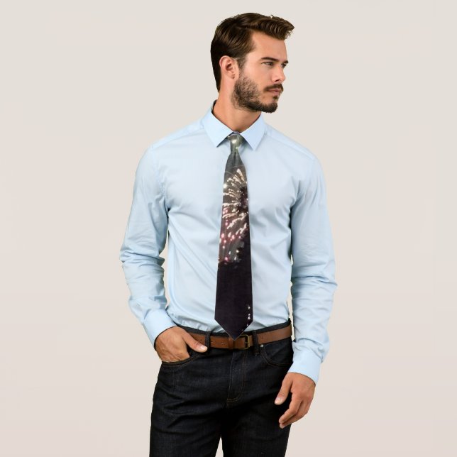 Fireworks 18 manar necktie slips (In Situ)