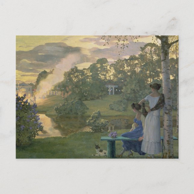 Fireworks, 1922 vykort (Framsida)