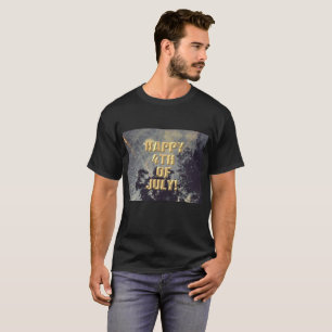 Fireworks 19 4:e juli manar svart skjorta t shirt