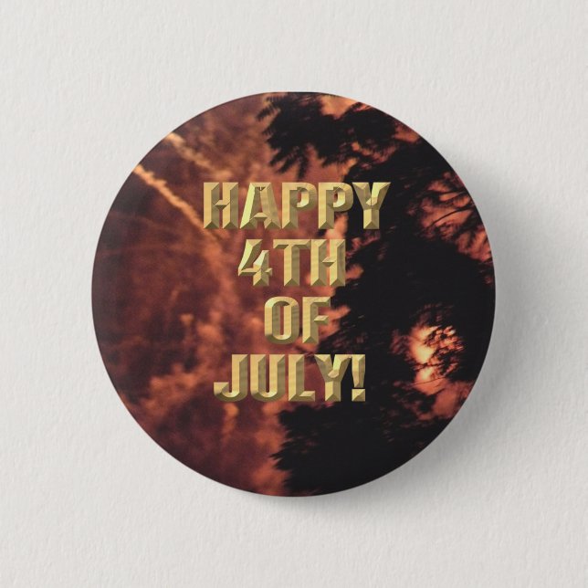 Fireworks 20 4:e juli-knappen knapp (Framsida)