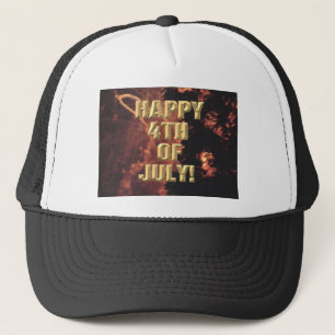 Fireworks 20 4:e juli-truckerkepsen keps