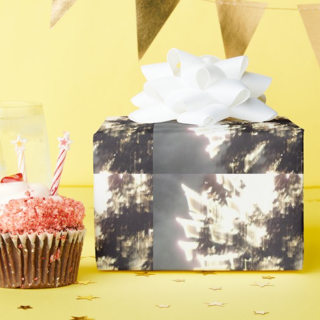 Fireworks 2-projektionsyteomslutning papper presentpapper (Födelsedagsfest)