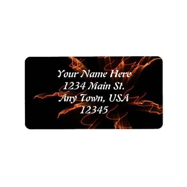 Fireworks 3 adressetikett (Framsidan)