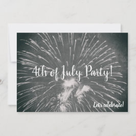 Fireworks 4:e juli inbjudningar