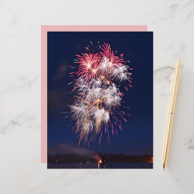 Fireworks 4:e juli Independence day (Fram/Back In Situ)