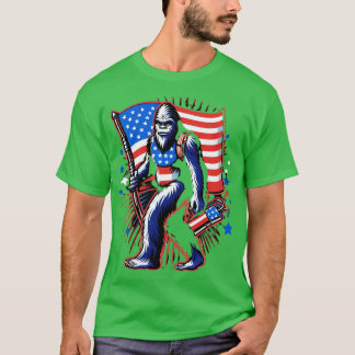 Fireworks 4:e juli Manar Sasquatch T Shirt