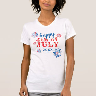 Fireworks 4:e juli t shirt