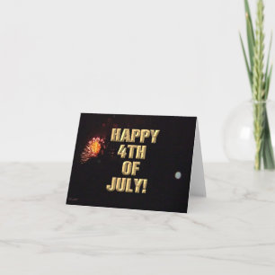 Fireworks 8 4:e juli-kort kort