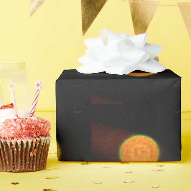 Fireworks 9-projektionsyteomslutning papper presentpapper (Födelsedagsfest)