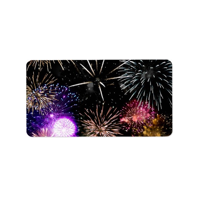 Fireworks Adressetikett (Framsidan)