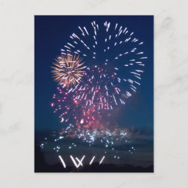 Fireworks ahoy! vykort
