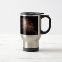 Fireworks anpassningsbar monogram mugg