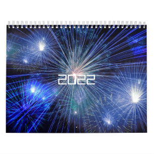 Fireworks Anpassningsbar Prated Calendar 2022 Kalender