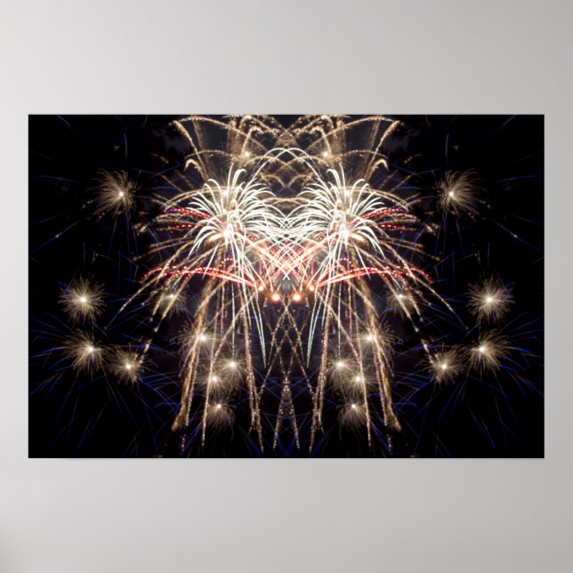 Fireworks Art: "Griffin" Original digital art Poster (Framsidan)