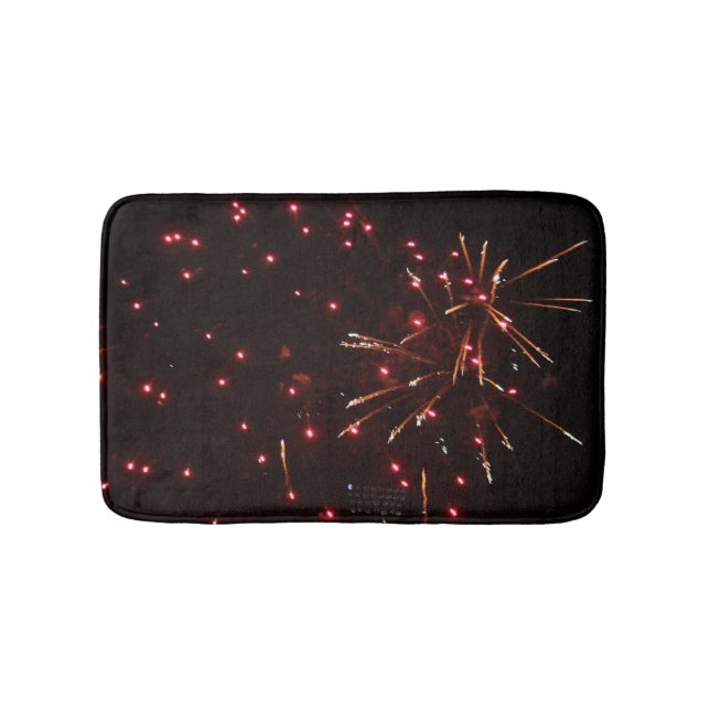 Fireworks Bath Mat Badrumsmatta (Framsidan)