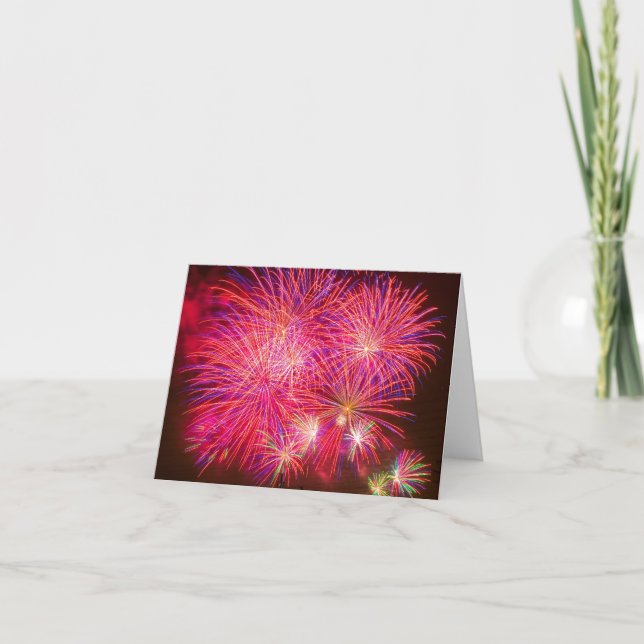 Fireworks Big Finale Kort (Framsida)