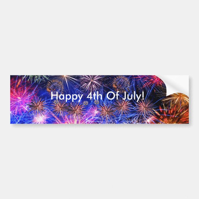 Fireworks-bild för Bumper-etikett Bildekal (Framsidan)