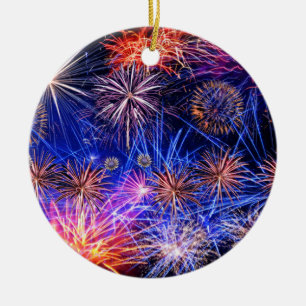 Fireworks-bild för Circle Ornament