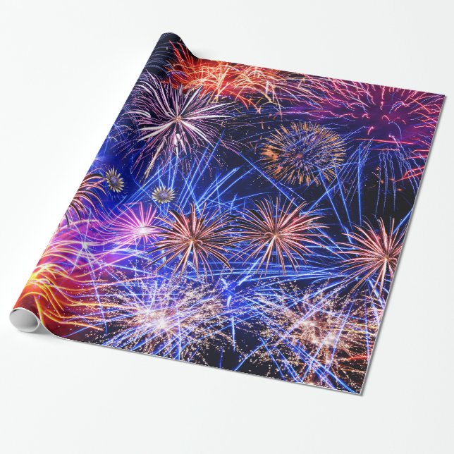 Fireworks-bild för Papper figursättning i ordlista Presentpapper (Utrullad)