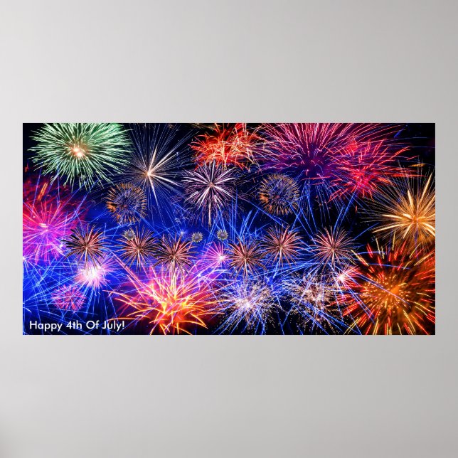 Fireworks-bild för poster (Framsidan)