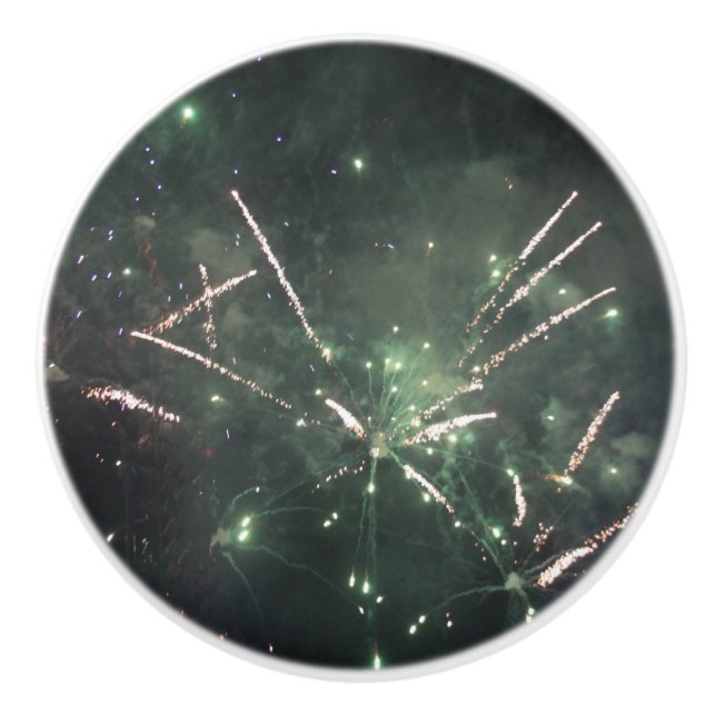 Fireworks Ceramic Knob Knopp (Framsidan)
