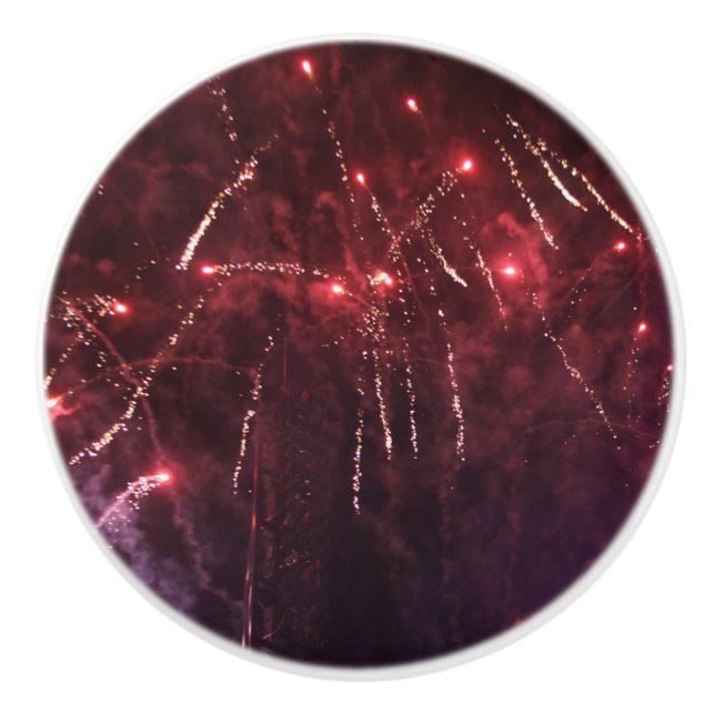 Fireworks Ceramic Knob Knopp (Framsidan)