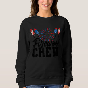 Fireworks Crew Usa T Shirt