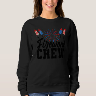 Fireworks Crew Usa T Shirt
