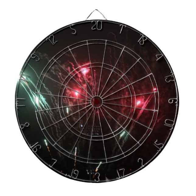 Fireworks Dartboard Darttavla (Framsidan)