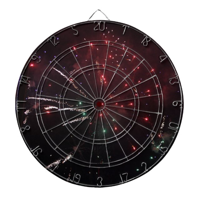 Fireworks Dartboard Darttavla (Framsidan)