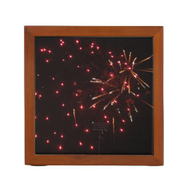 Fireworks Desk Organizer