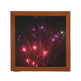 Fireworks Desk Organizer