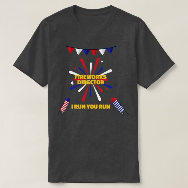 Fireworks Director2 T Shirt (Design framsida)