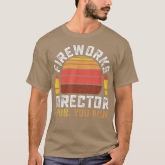 Fireworks Director 4:e juli T Shirt