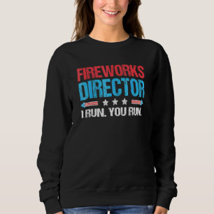 Fireworks Director - I Springa dig Springa 4:e jul T Shirt