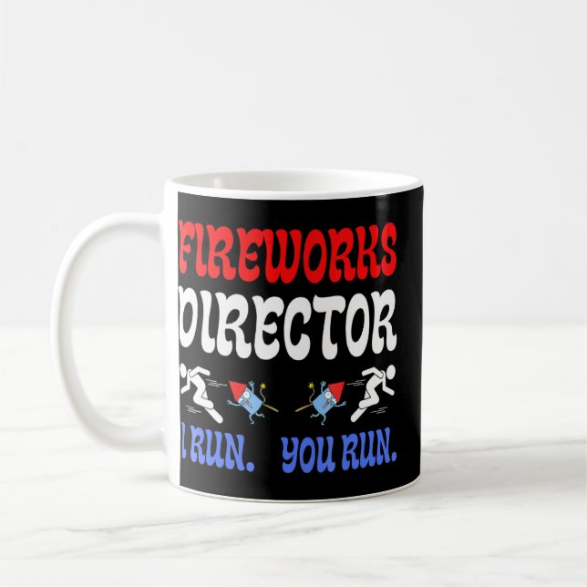 Fireworks Director I Springa You Springa - Assista Kaffemugg (Vänster)