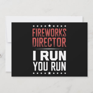 Fireworks Director I Springa You Springa Funny 4 j Inbjudningar