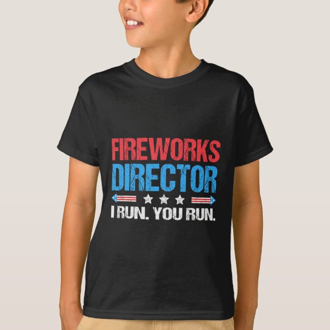 Fireworks Director - I Springa You Springa Funny 4 T Shirt (Framsida)