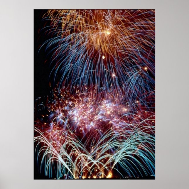 Fireworks efter galleri poster (Framsidan)