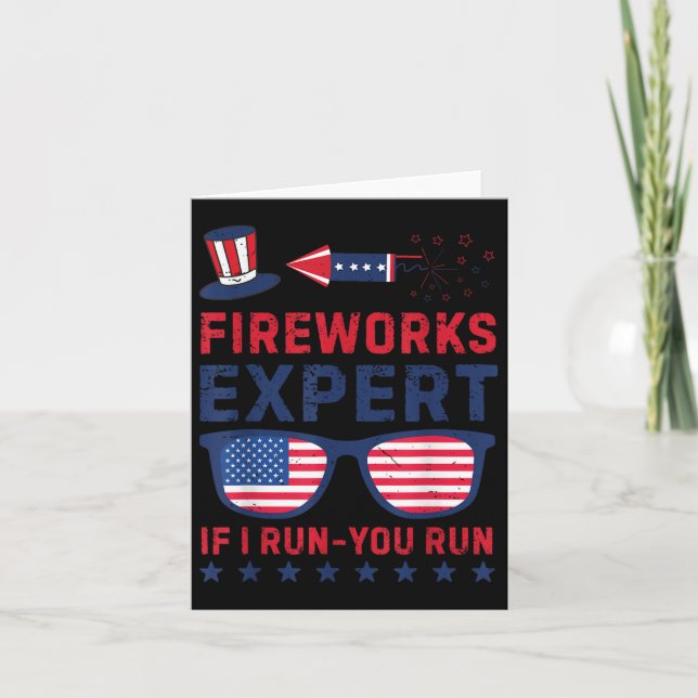 Fireworks Expert - I Springa You Springa Funny 4 j Kort (Framsida)