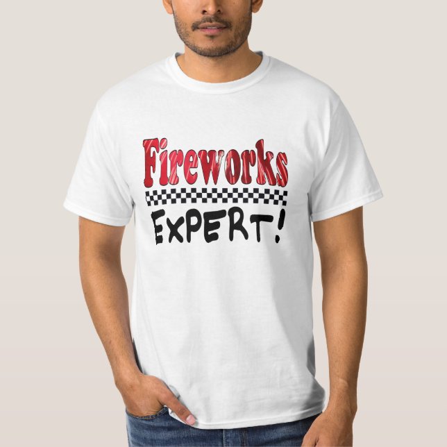 Fireworks Expert T-shirt (Framsida)