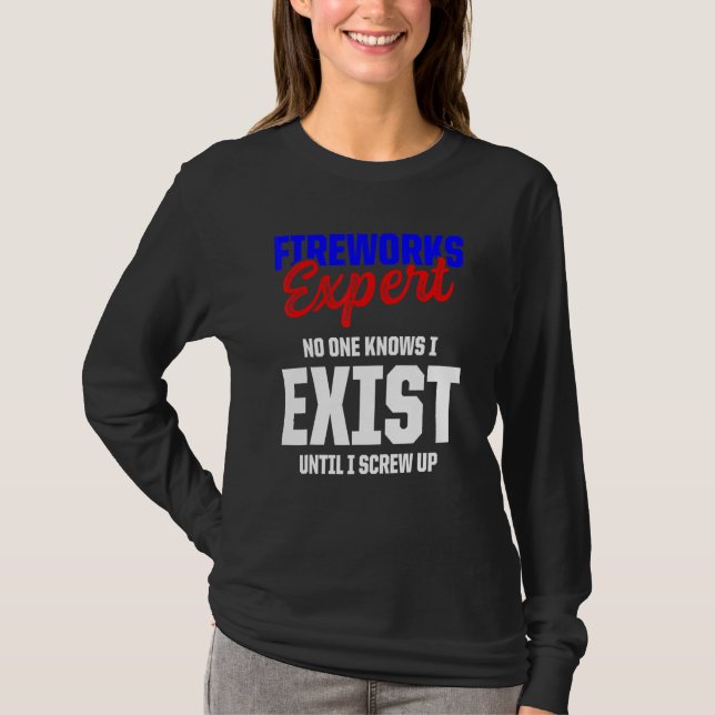 Fireworks Experttekniker juli 4:e 5 T Shirt (Framsida)