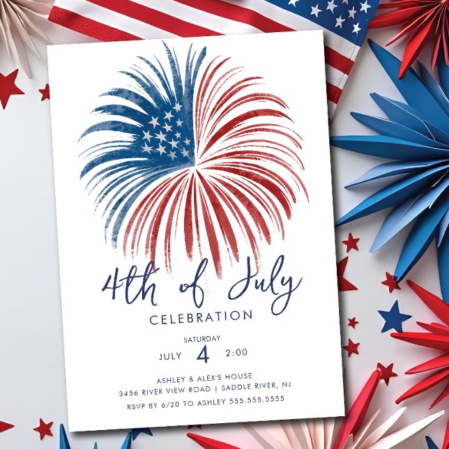 Fireworks Extravaganza 4:e juli Inbjudningar (Skapare uppladdad)