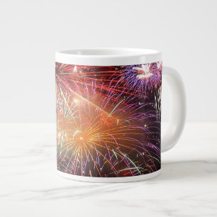 Fireworks Finale Jumbo Mugg