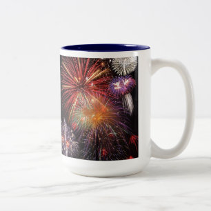 Fireworks Finale Två-Tonad Mugg