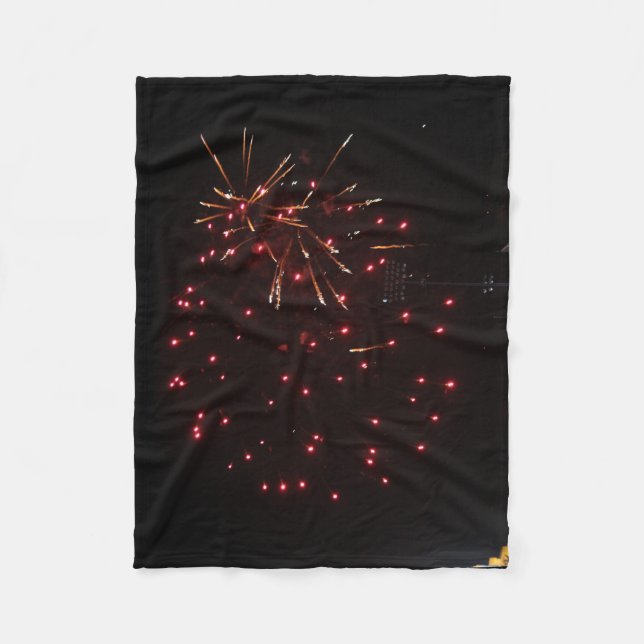 Fireworks Fleece Blanket (Framsidan)