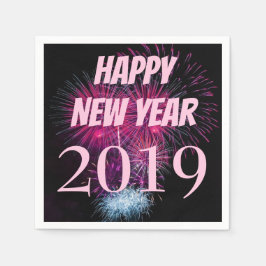 Fireworks Galore New Years Party Pappersservett